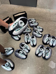 Air 95 110 Slippers Hyper Turquoise Tiffany Blue