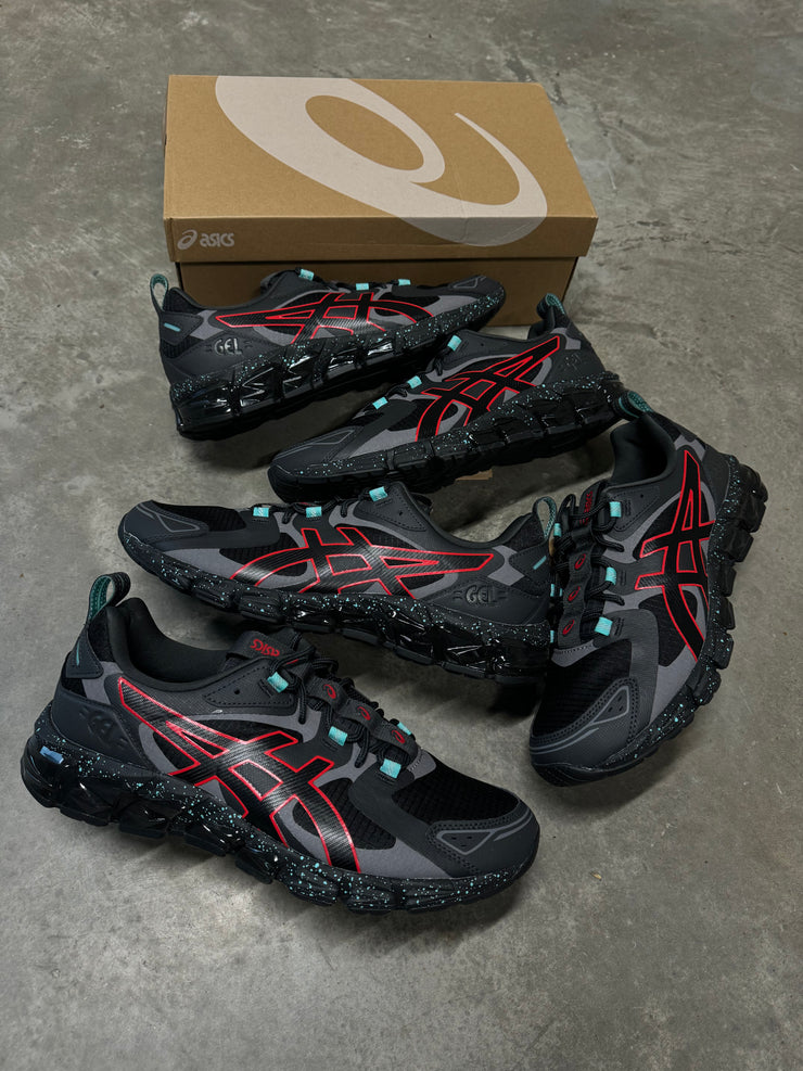 Asics Gel Quantum 180 Graphite Grey Red