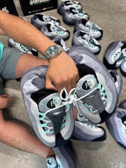 Air 95 110 Slippers Hyper Turquoise Tiffany Blue